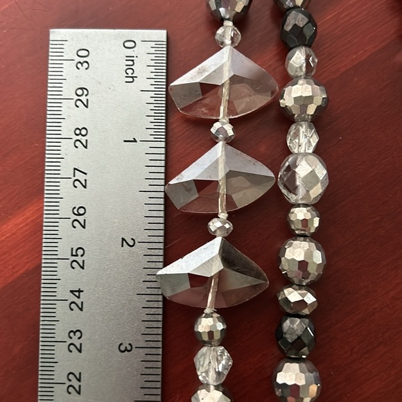 Sold-Chico”s Crystal Beaded Necklace. - Picture 8 of 8